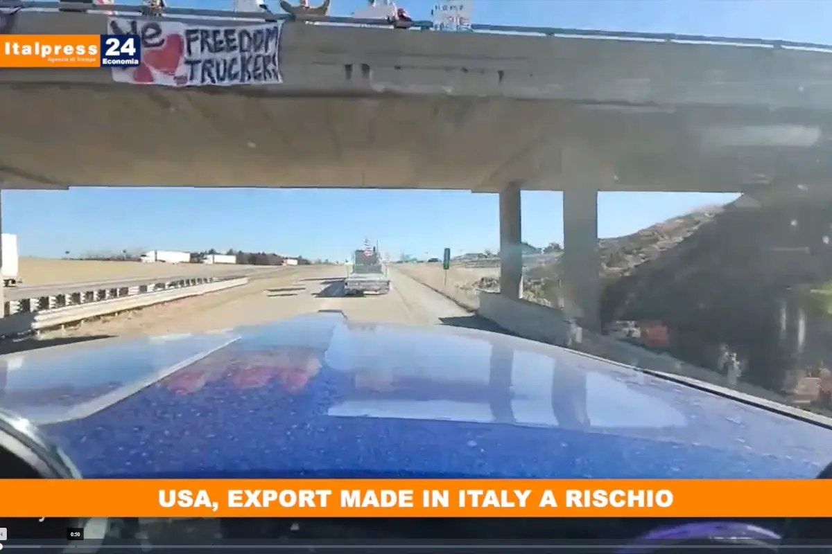 [TG Economia]: Usa, export made in italy a rischio